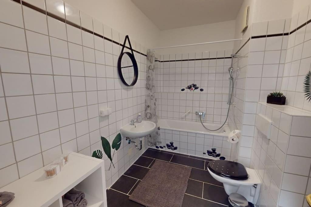 Ferienoase Mitten In Leipzig Dış mekan fotoğraf