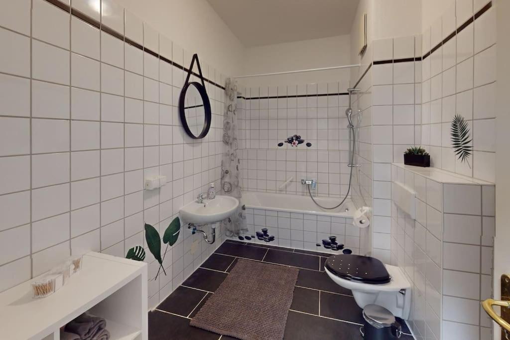 Ferienoase Mitten In Leipzig Dış mekan fotoğraf